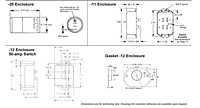 CV Series - Dimensional Diagram