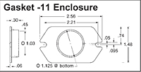 CV Series - Gasket - 11 Enclosure