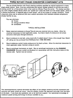 Rotary Phase Converters - Typical Installation